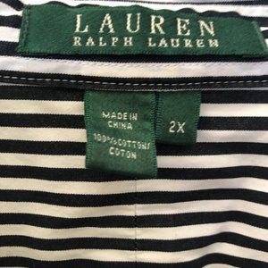 Lauren Ralph Lauren Women's Plus Blouse